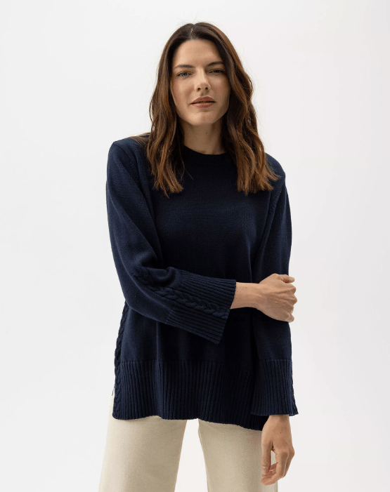 Lotta Crew Sweater - Metanoia Boutique - Holebrook