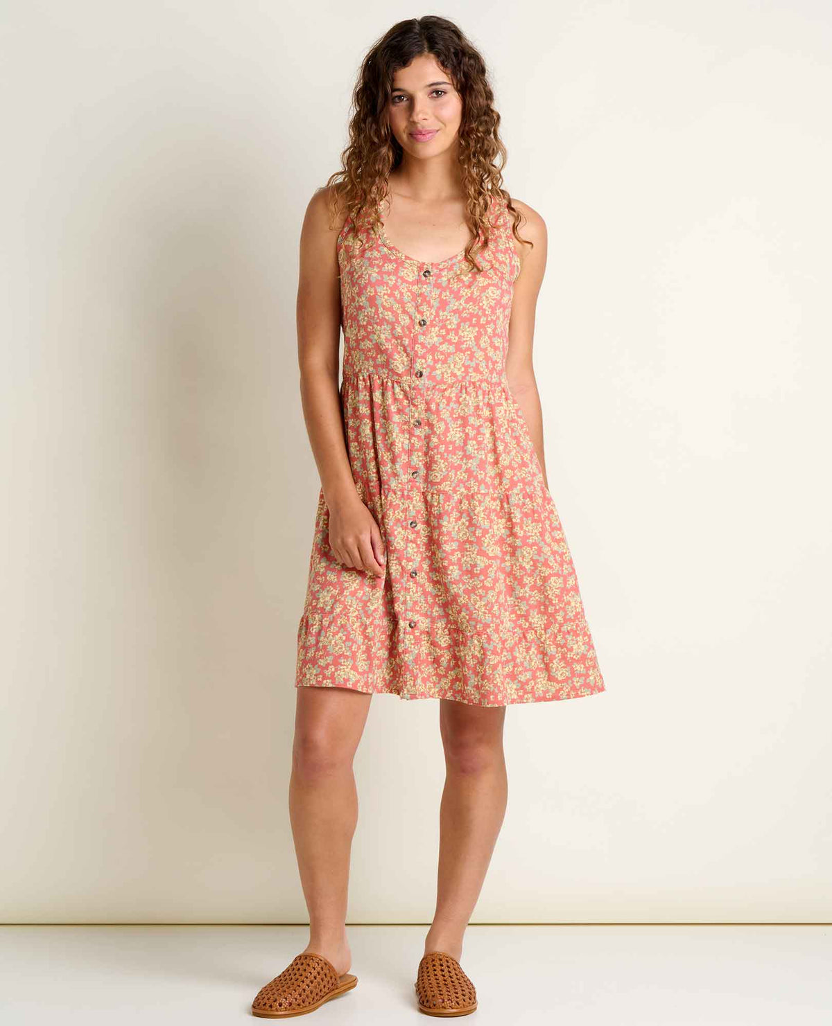 Manzana Tiered Tank Dress