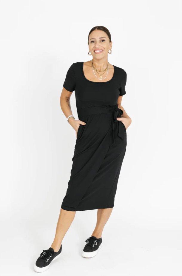 Athena Midi Dress – Metanoia Boutique