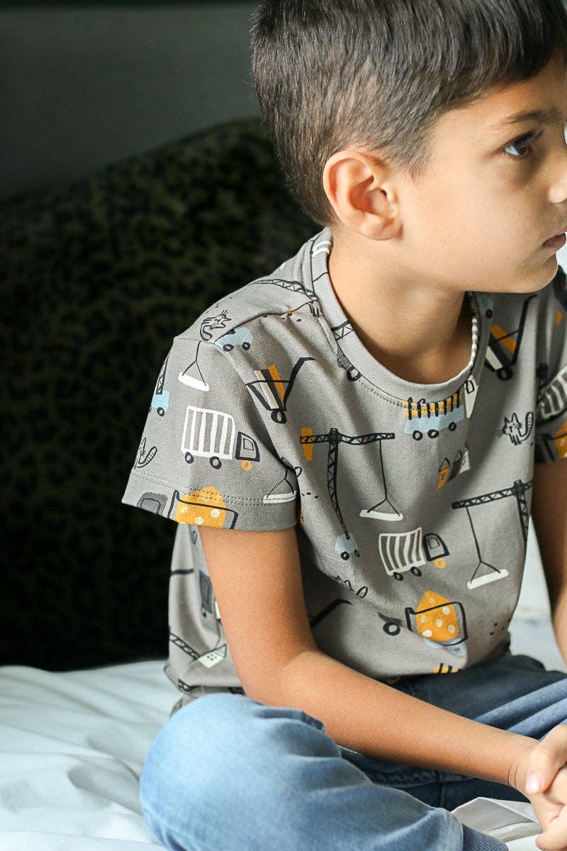 Construction Tee - Metanoia Boutique - Peanut and Bumble