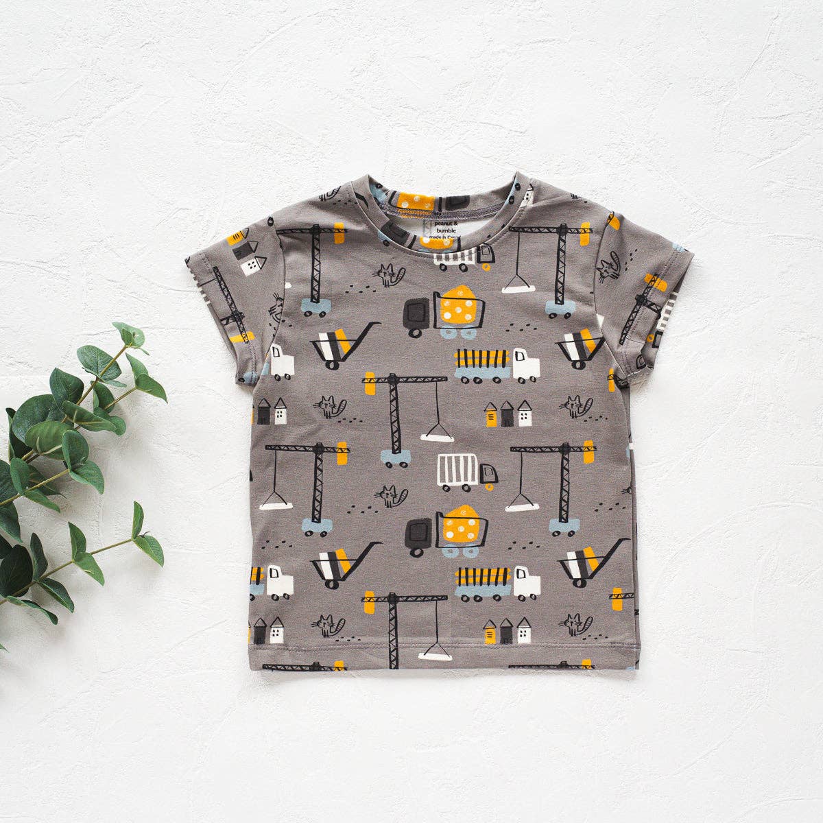 Construction Tee - Metanoia Boutique - Peanut and Bumble