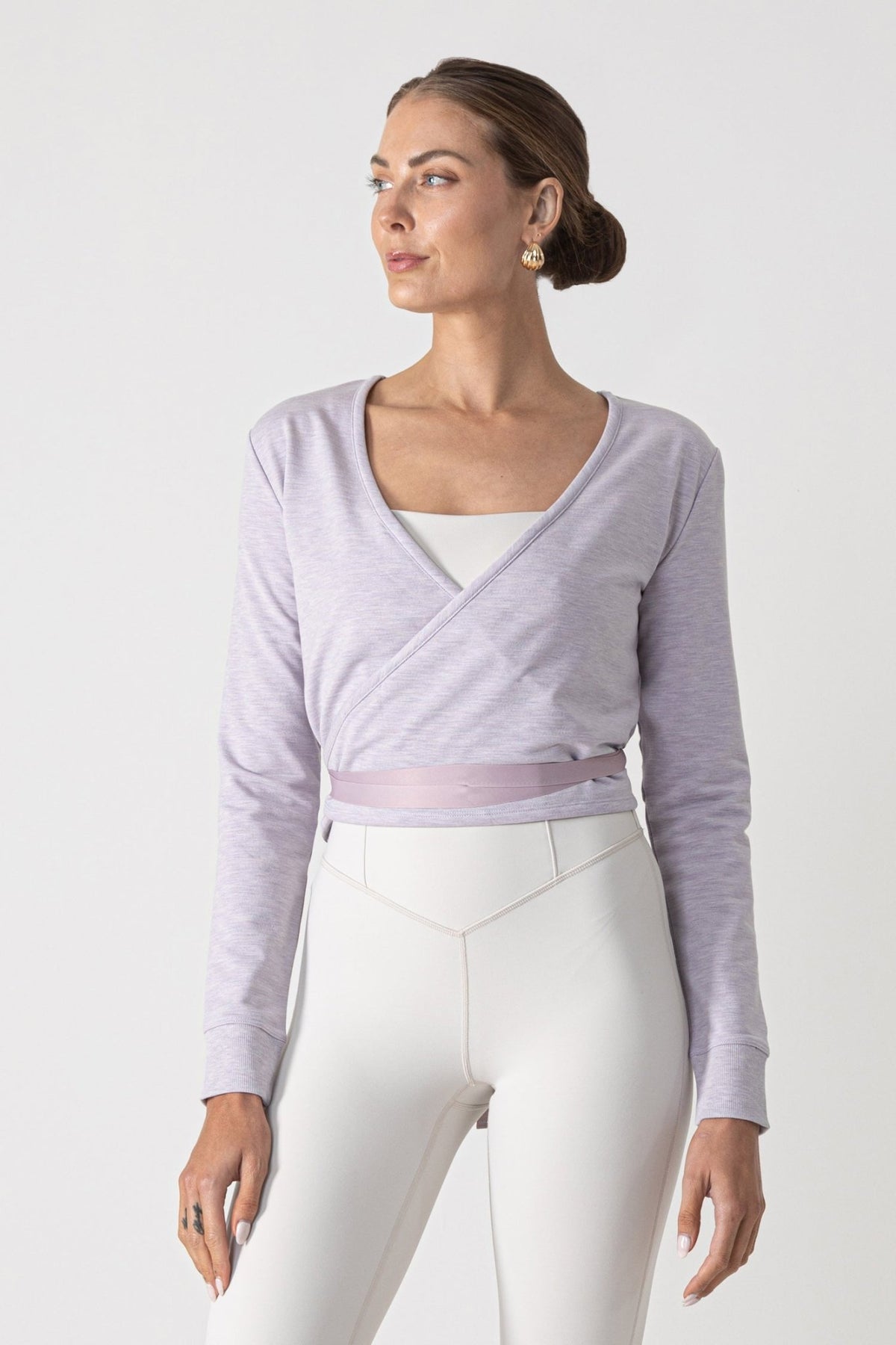 Cozy Ballet Wrap Sweatshirt - Metanoia Boutique - MPG Sport