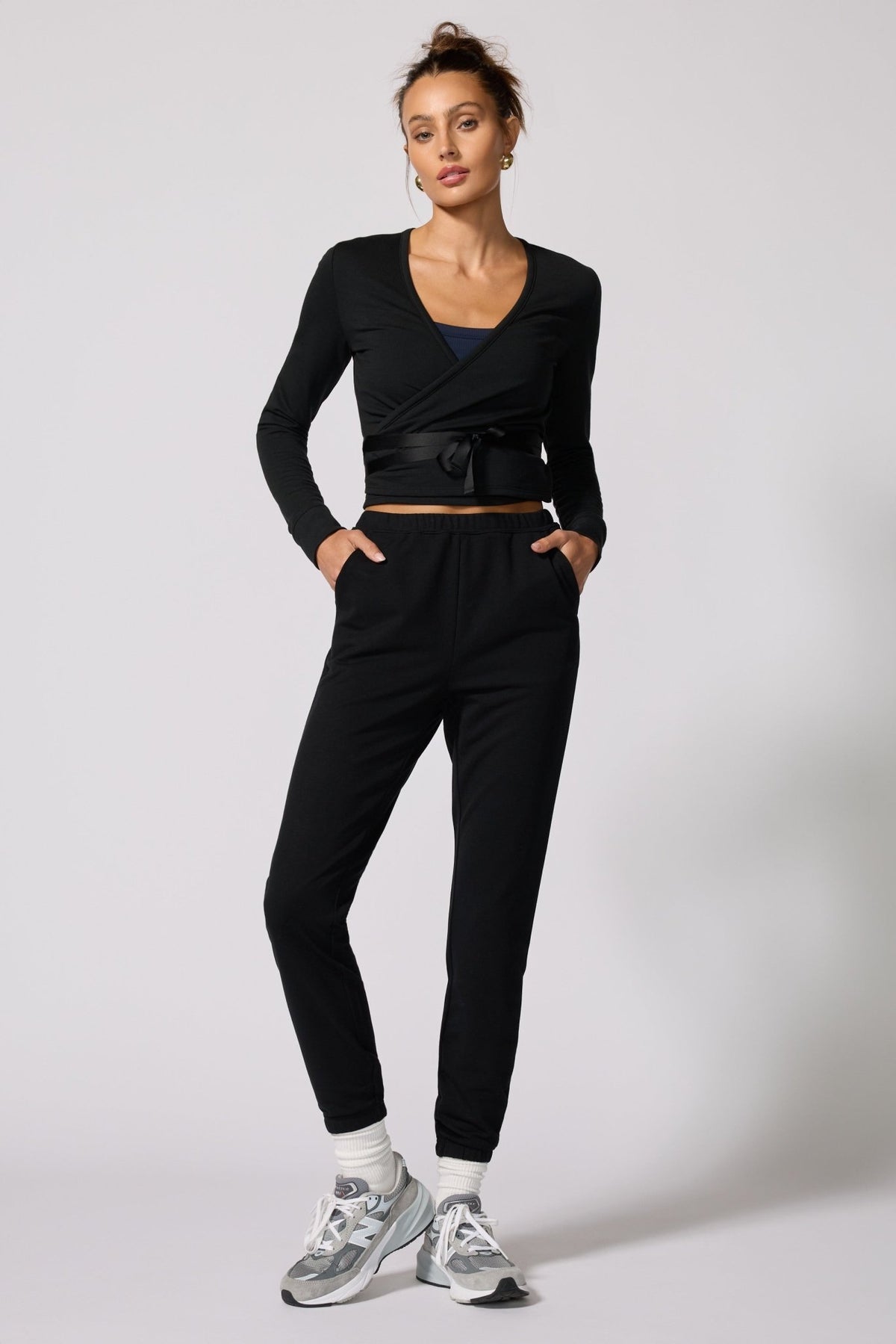 Cozy Ballet Wrap Sweatshirt - Metanoia Boutique - MPG Sport