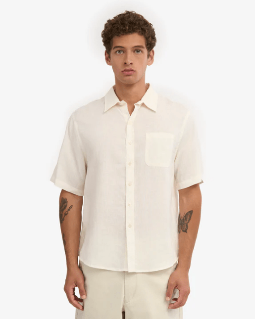 Linen Short Sleeve Shirt - Metanoia Boutique - Colorful Standard