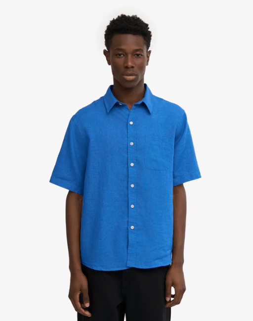 Linen Short Sleeve Shirt - Metanoia Boutique - Colorful Standard
