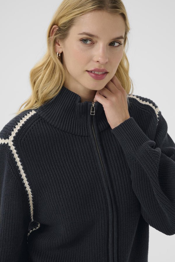 Semra Knit Zip - Up - Metanoia Boutique - Part Two