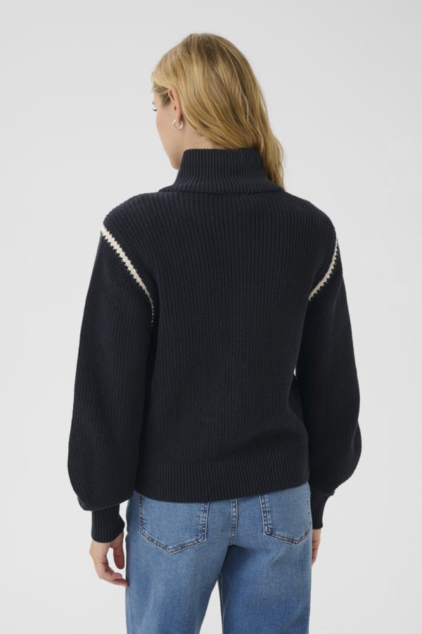 Semra Knit Zip - Up - Metanoia Boutique - Part Two