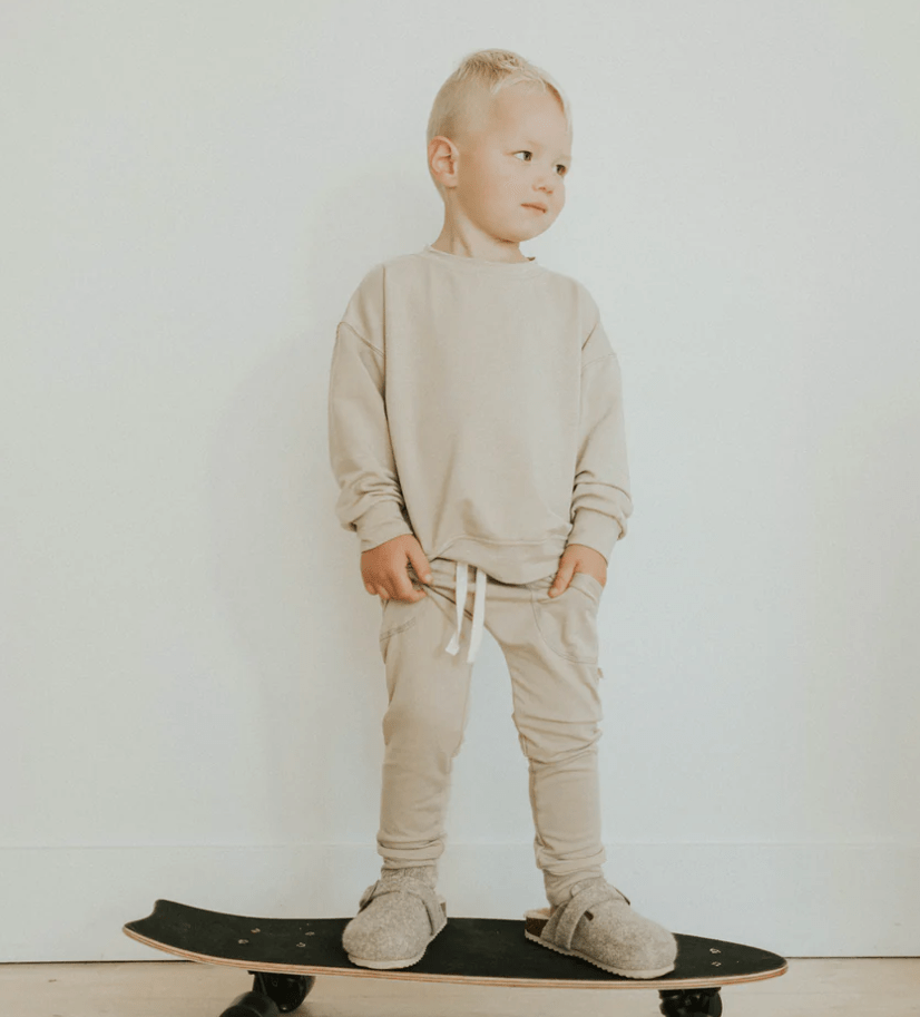 Terry Relaxed Crew - Metanoia Boutique - Jax and Lennon