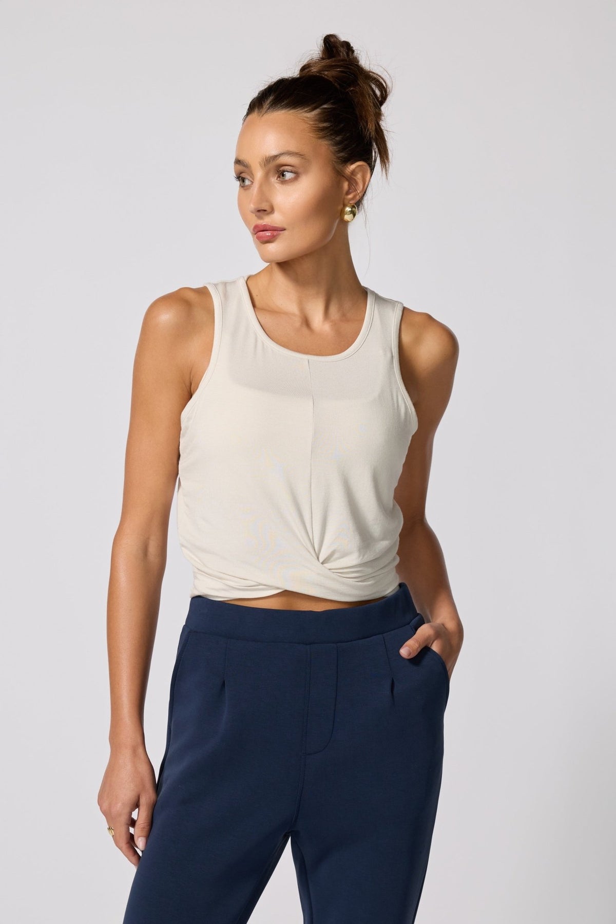 Twist Front Tank - Metanoia Boutique - MPG Sport