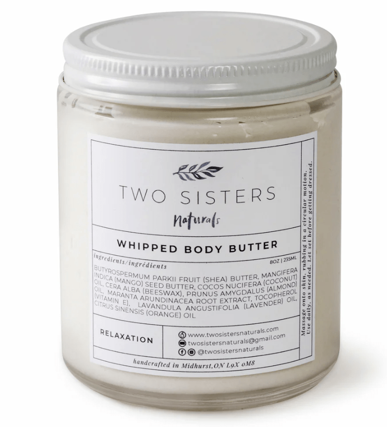 Whipped Body Butter - Metanoia Boutique - Two Sisters Naturals