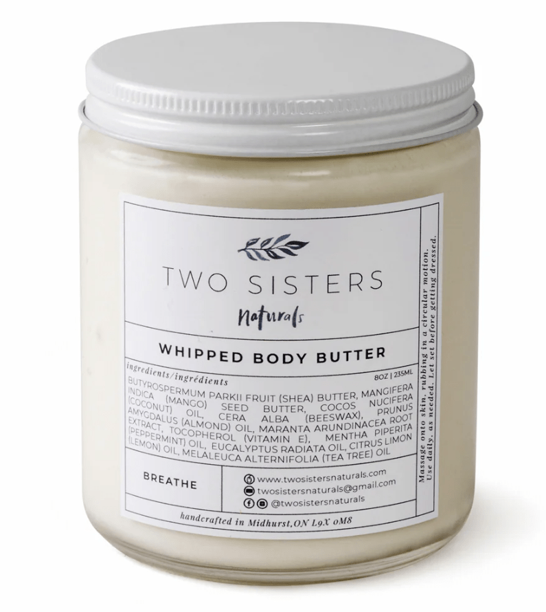 Whipped Body Butter - Metanoia Boutique - Two Sisters Naturals