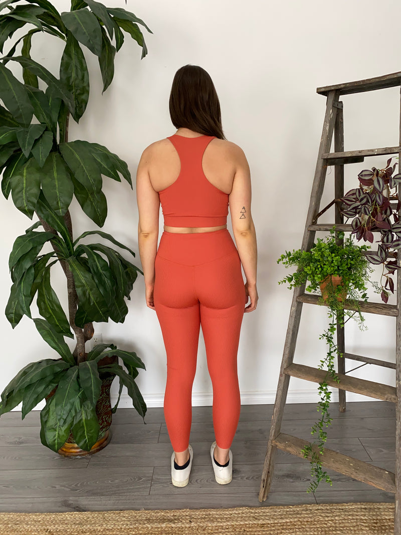 Rib High Rise Legging 28.5" - Metanoia Boutique - Girlfriend Collective