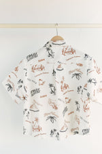 Hawaiian Pyjama Top - Metanoia Boutique - Back Beat Co.