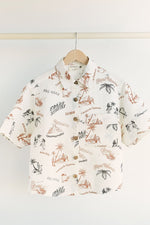 Hawaiian Pyjama Top - Metanoia Boutique - Back Beat Co.