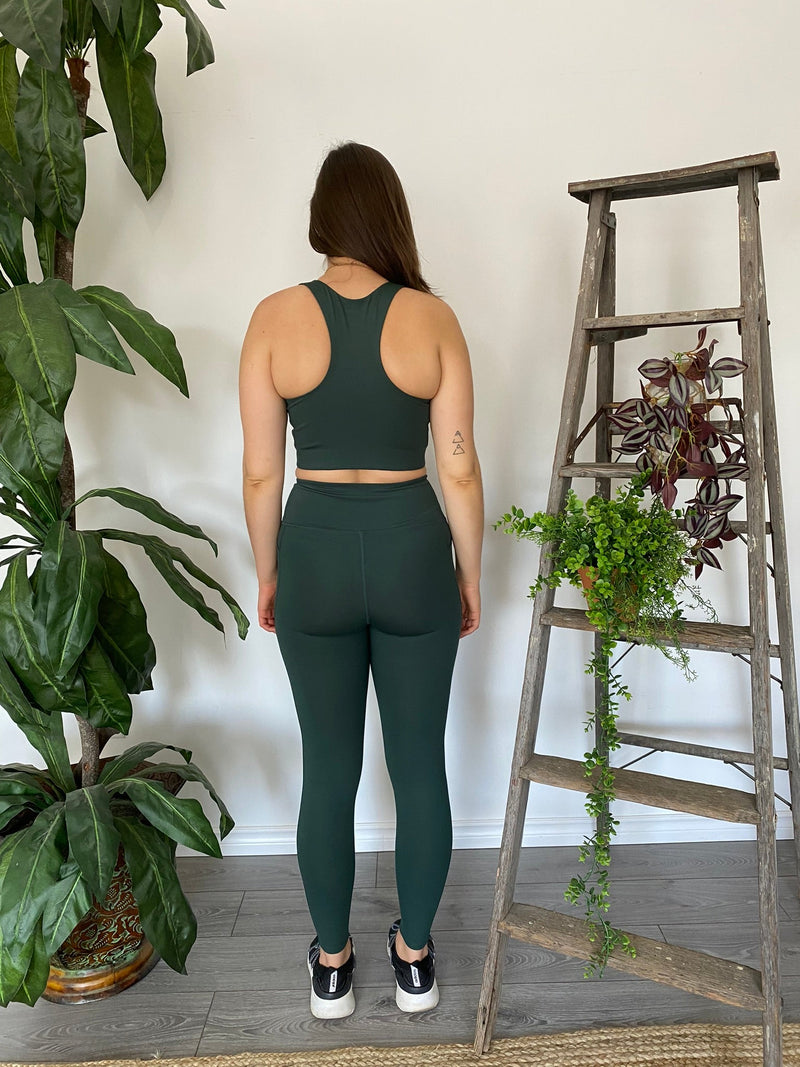 Midnight Compressive Pocket Legging — Girlfriend Collective