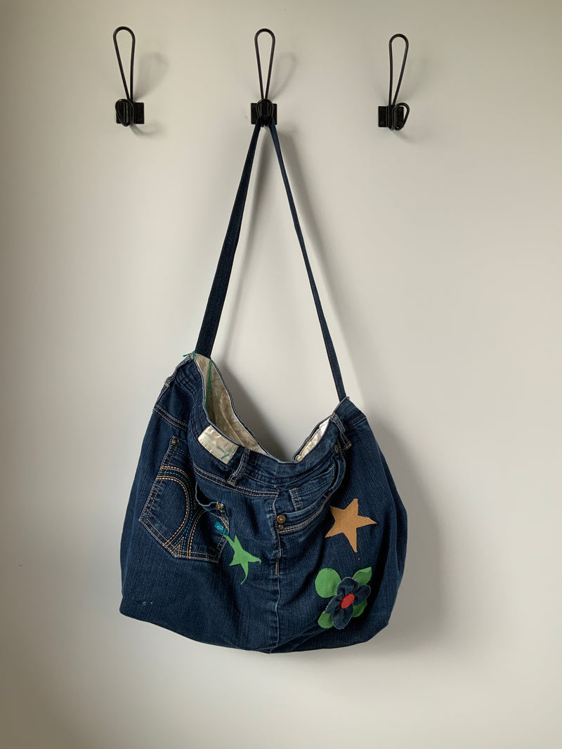 Denim Bag #5 - Metanoia Boutique