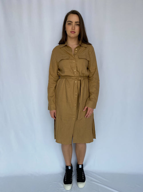 Long Safari Dress - Metanoia Boutique - Emproved