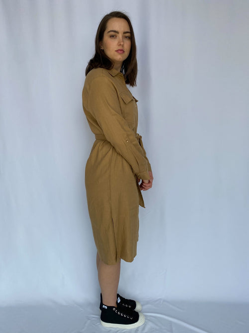 Long Safari Dress - Metanoia Boutique - Emproved