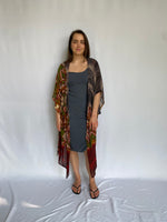 Luxe Long Silk Kimono - Metanoia Boutique - Sari Knot Sari