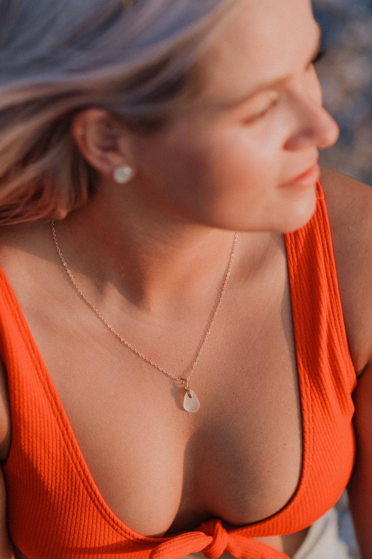 Pendant Necklace - Metanoia Boutique - Huron Glass