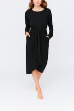 Rebecca Wrap Long Sleeve Dress - Metanoia Boutique - Smash + Tess
