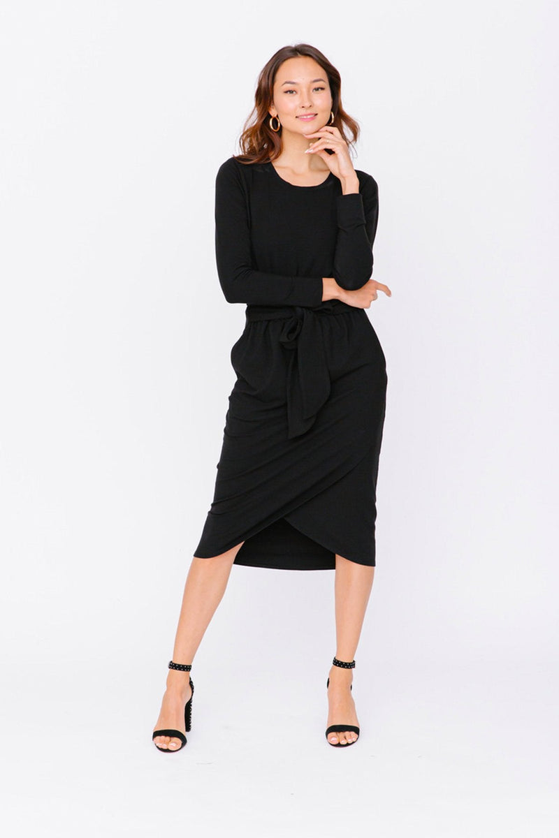 Rebecca Wrap Long Sleeve Dress  Smash + Tess – Metanoia Boutique