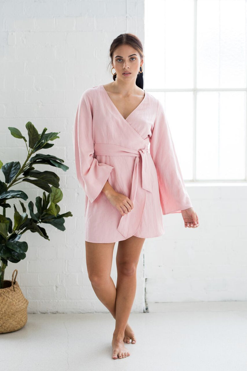 Robe Wrap Dress - Metanoia Boutique - Billie Mae