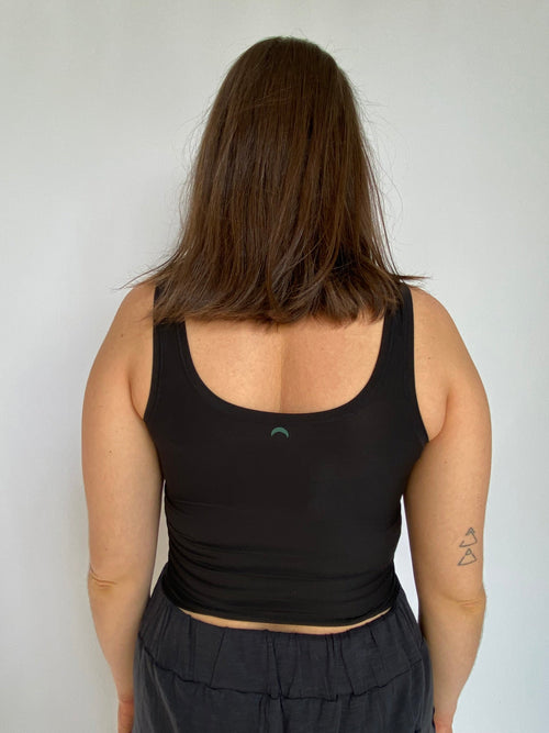 Sporty Crop Tank - Metanoia Boutique - Huha