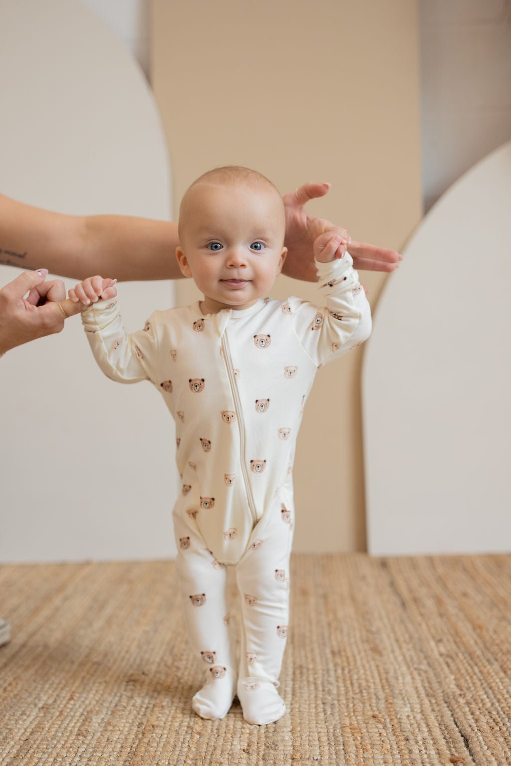 Zipper Footed Sleeper - Metanoia Boutique - Jax and Lennon